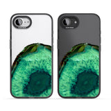 Emerald Green Gemstone Crystal Clear Design