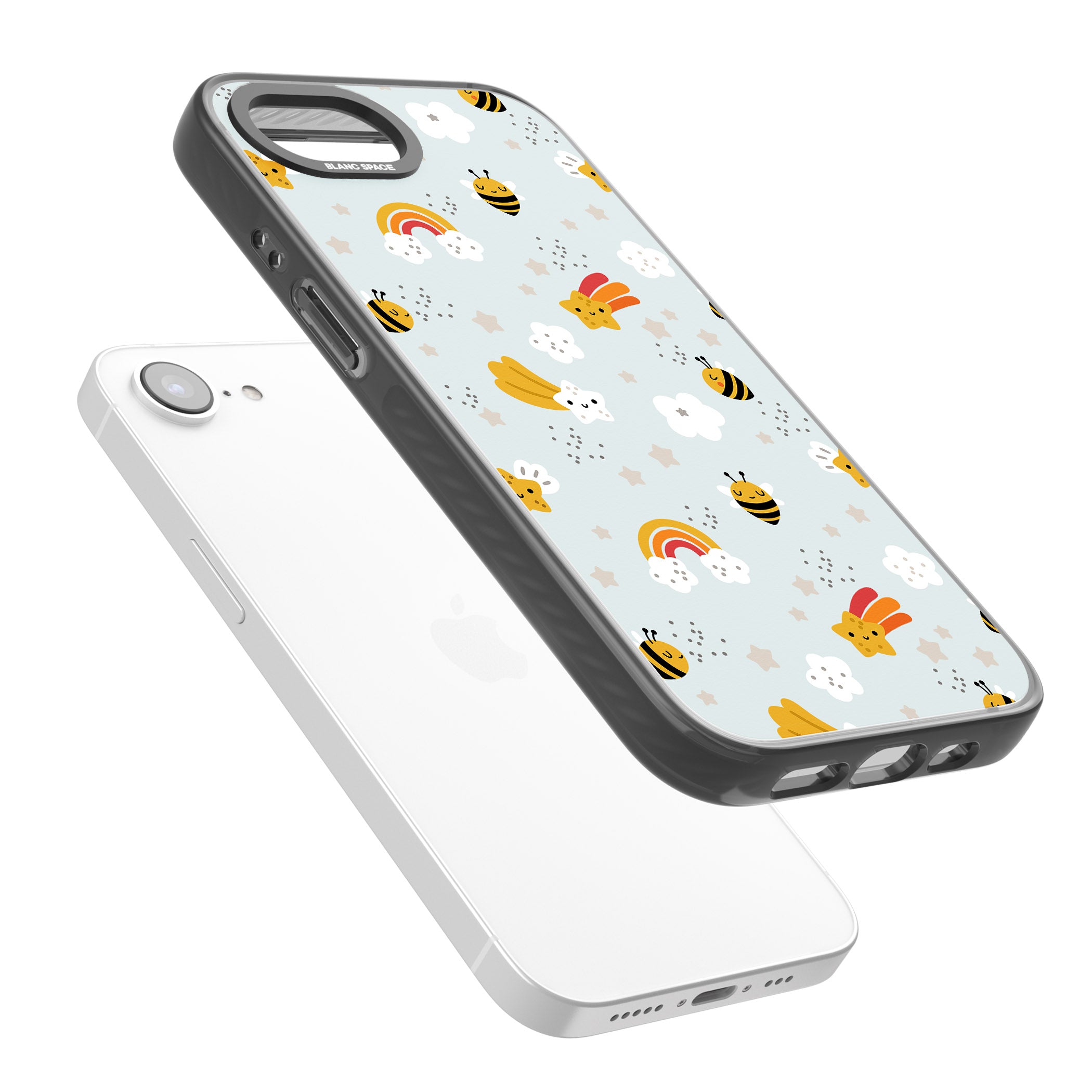 Sweet As Honey Patterns: Bees & Rainbows