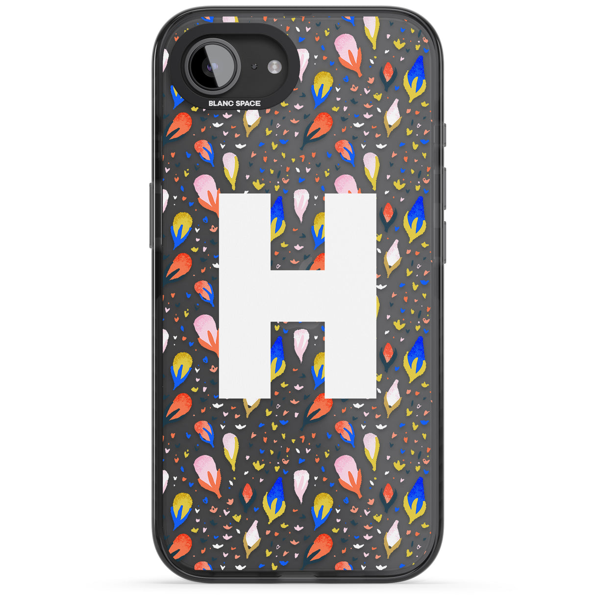 Personalised White Monogram Floral