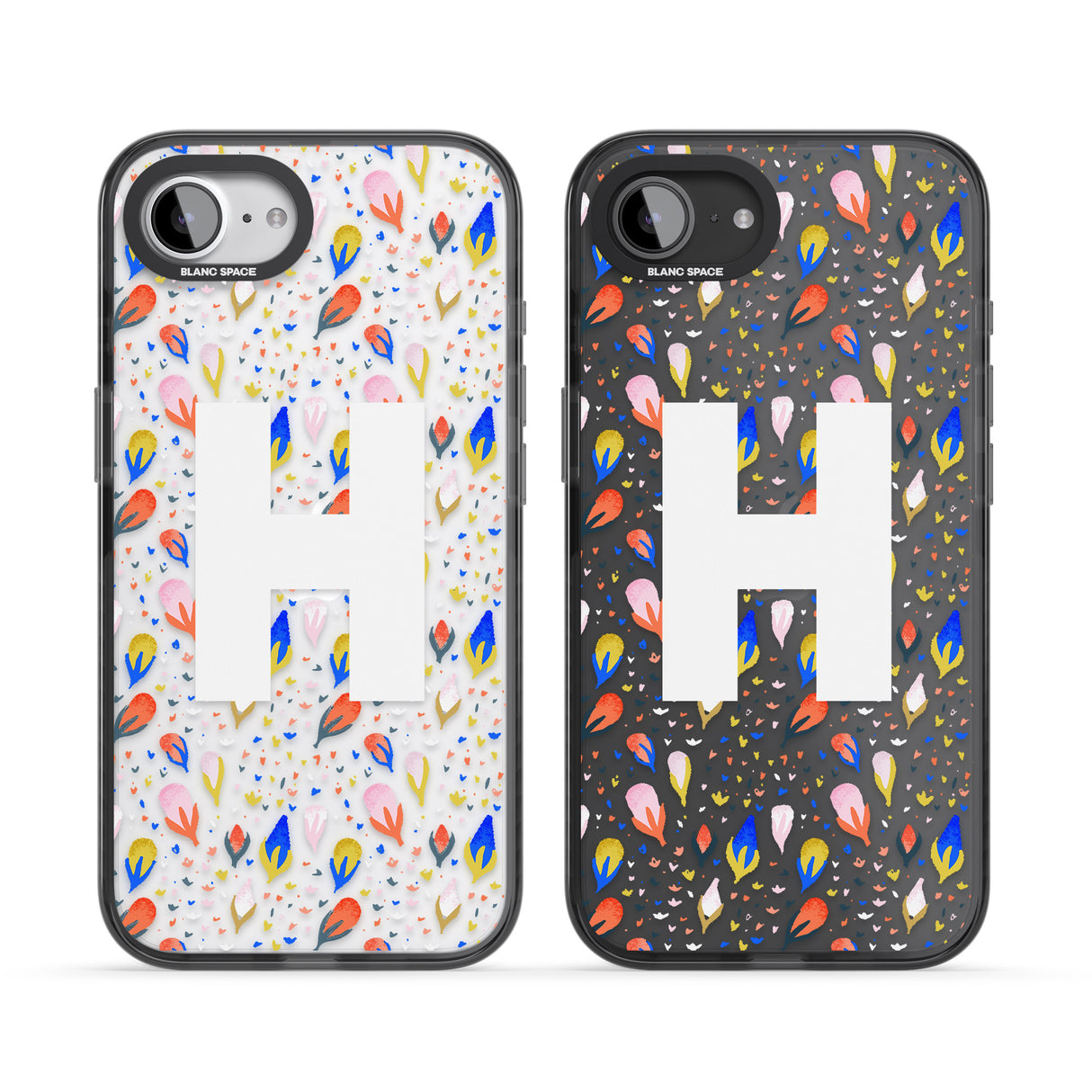 Personalised White Monogram Floral