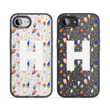 Personalised White Monogram Floral
