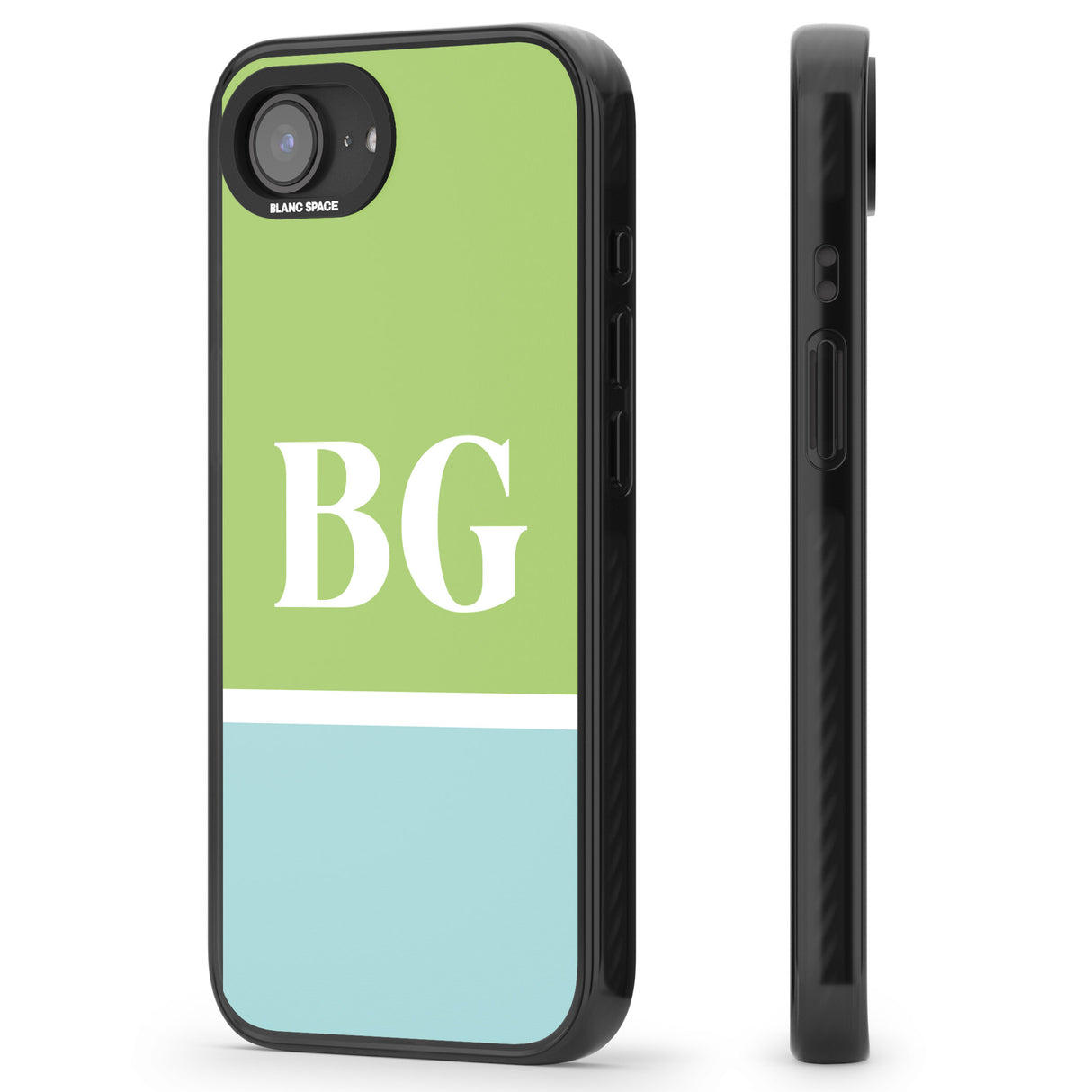 Personalised Colourblock: Green & Turquoise