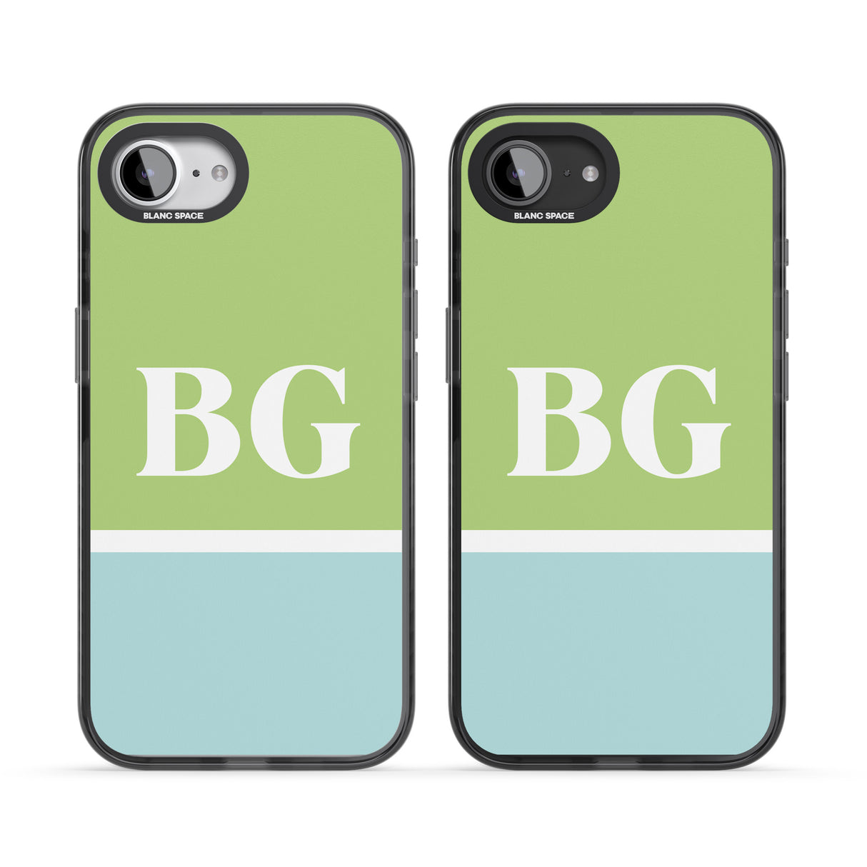 Personalised Colourblock: Green & Turquoise