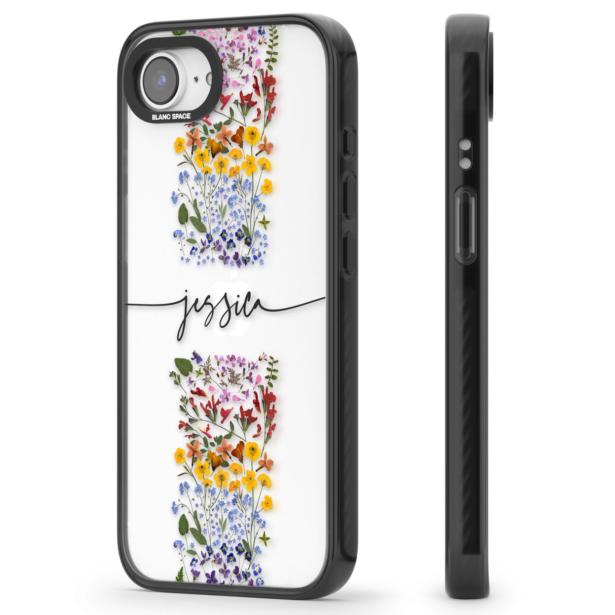 Personalised Wildflower Floral Stripe Personalised