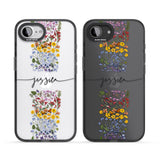 Personalised Wildflower Floral Stripe Personalised