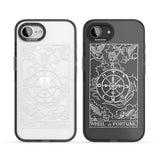 Personalised Wheel of Fortune Tarot Card - White Transparent