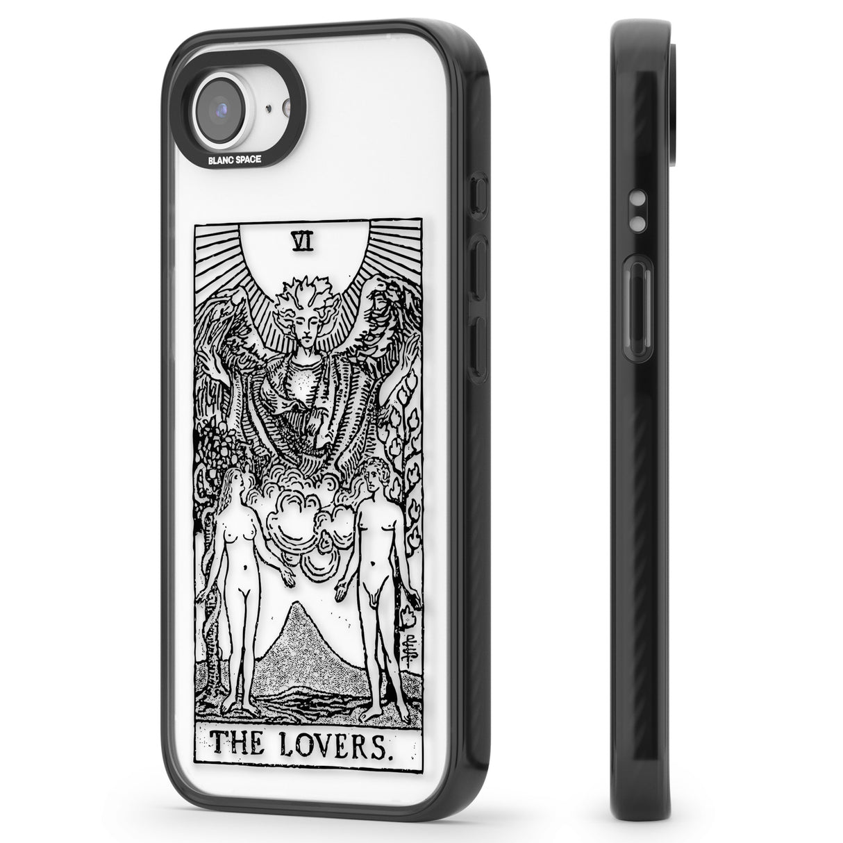 Personalised The Lovers Tarot Card - Transparent