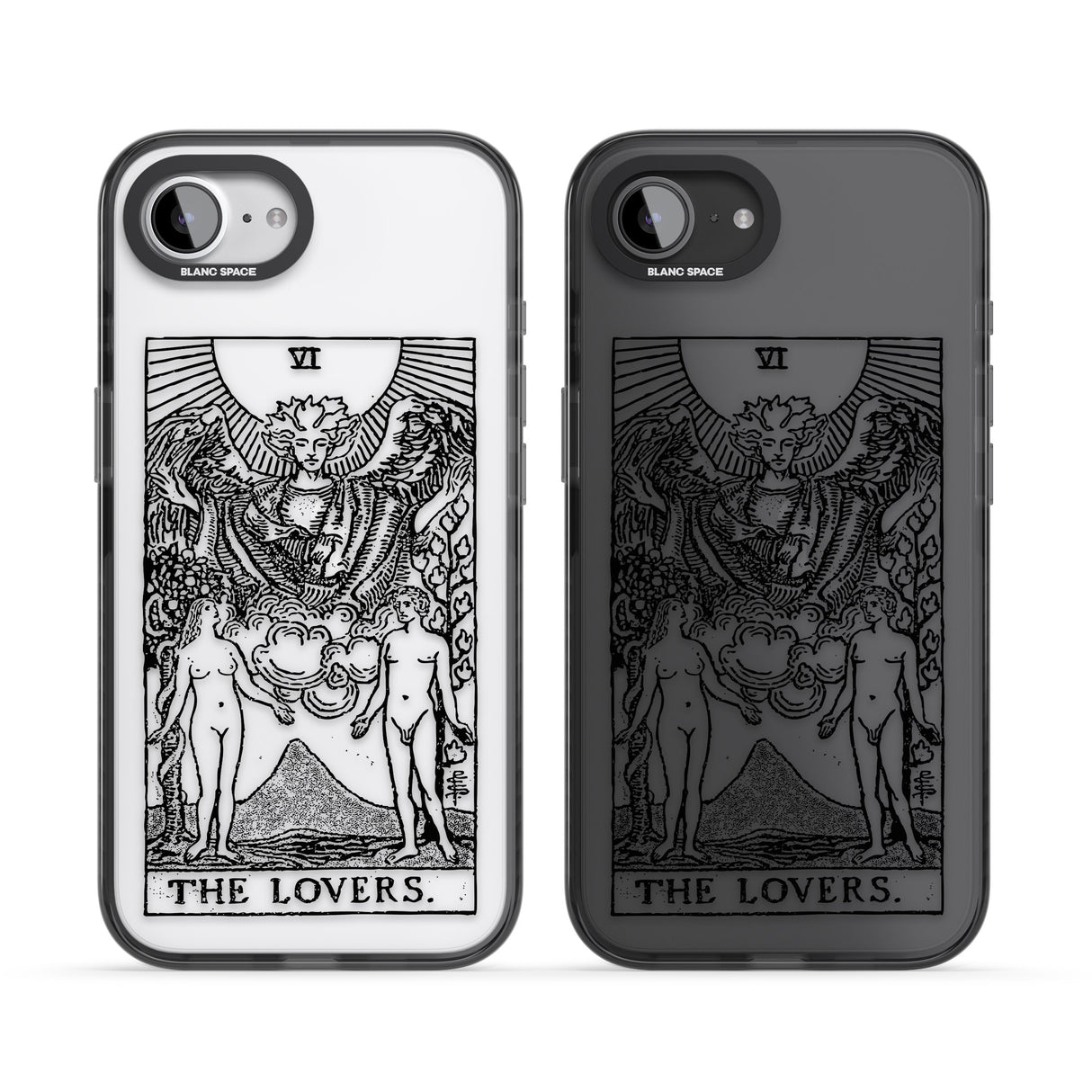 Personalised The Lovers Tarot Card - Transparent