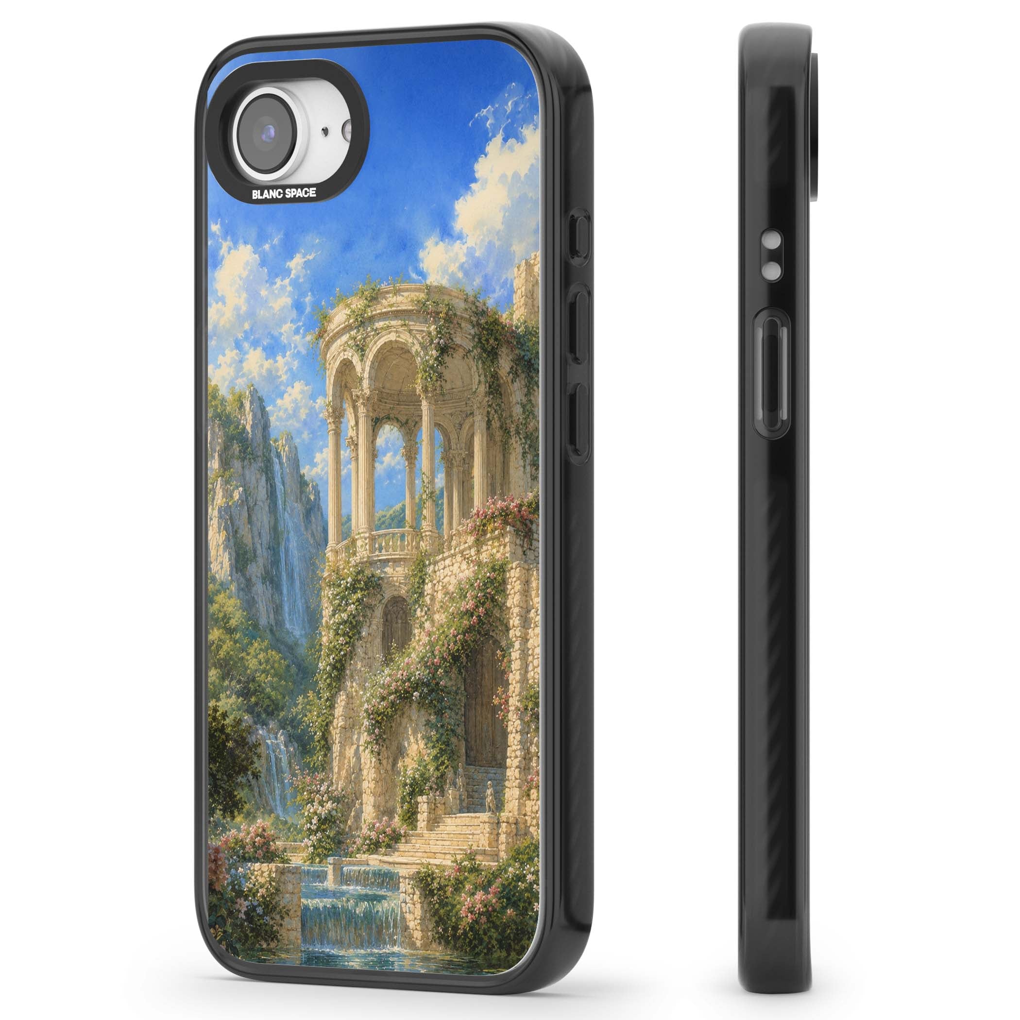 Palace Pavilion fairycore iPhone case | Black Impact case for iPhone 16e, iPhone 17e