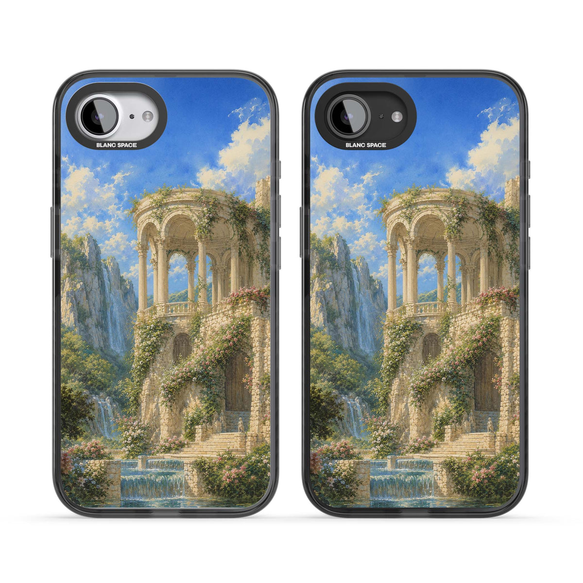 Palace Pavilion fairycore iPhone case | Black Impact case for iPhone 16e, iPhone 17e