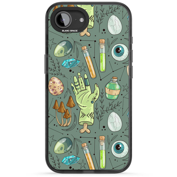 Experimental Cartoon Halloween Pattern