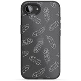 Clear Botanical Designs: Palm Leaves
