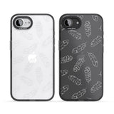Clear Botanical Designs: Palm Leaves