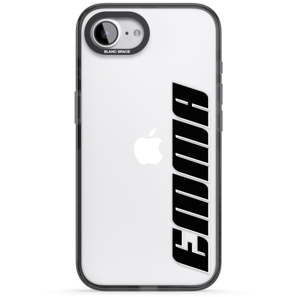 Personalised Vertical Bold Name