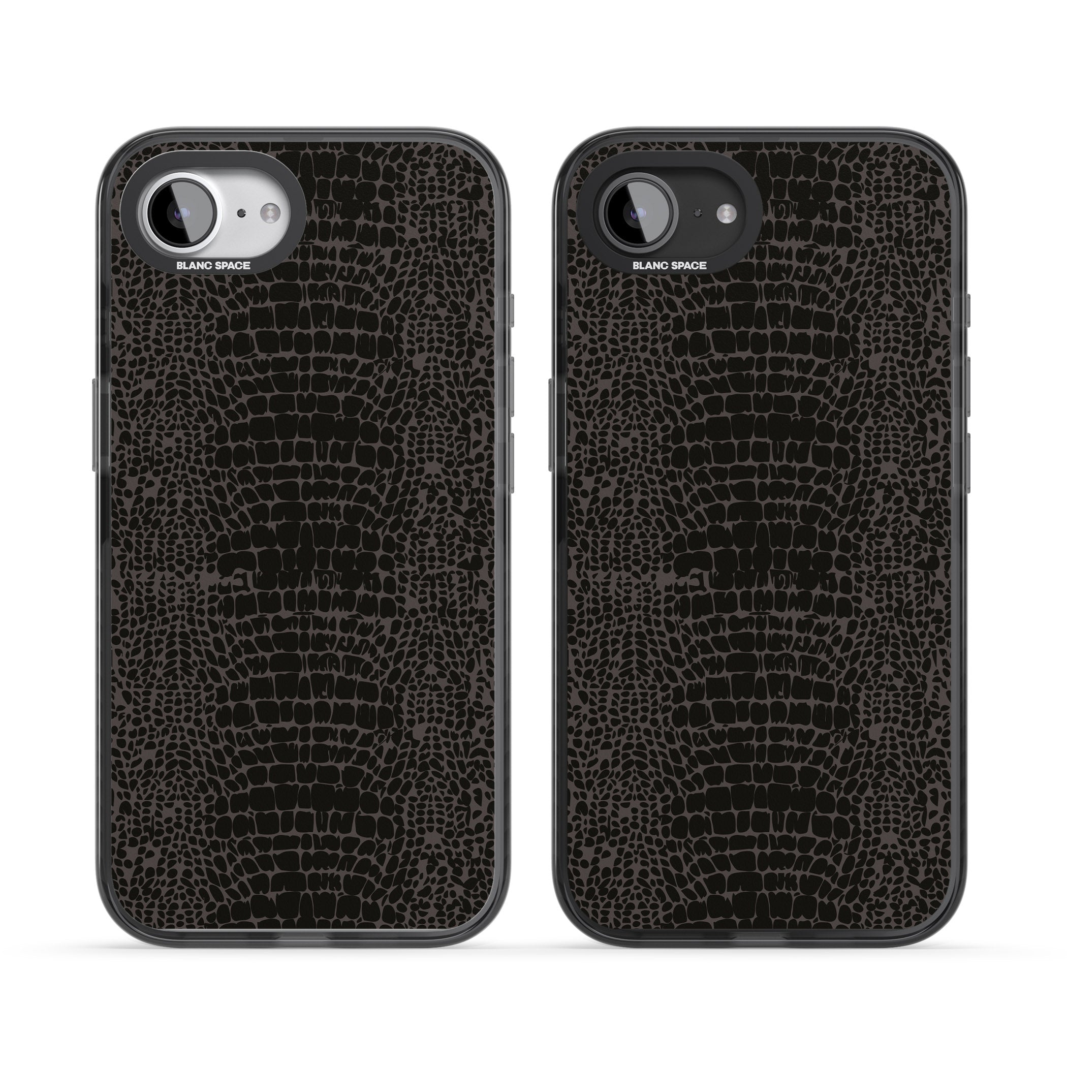 Dark Animal Print Snake Skin