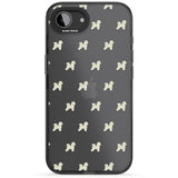Bichon Frise Dog Pattern Clear