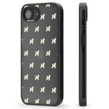 Bichon Frise Dog Pattern Clear