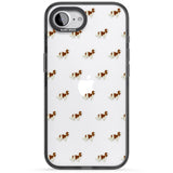Cavalier King Charles Spaniel Pattern Clear