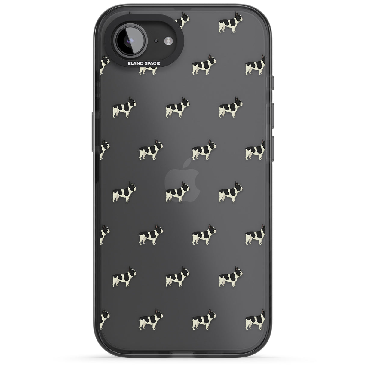 French Bulldog Dog Pattern Clear
