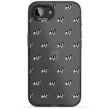 French Bulldog Dog Pattern Clear