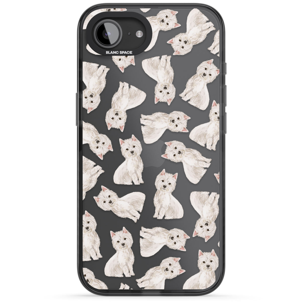 Westie Watercolour Dog Pattern