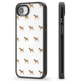 Border Terrier Dog Pattern Clear