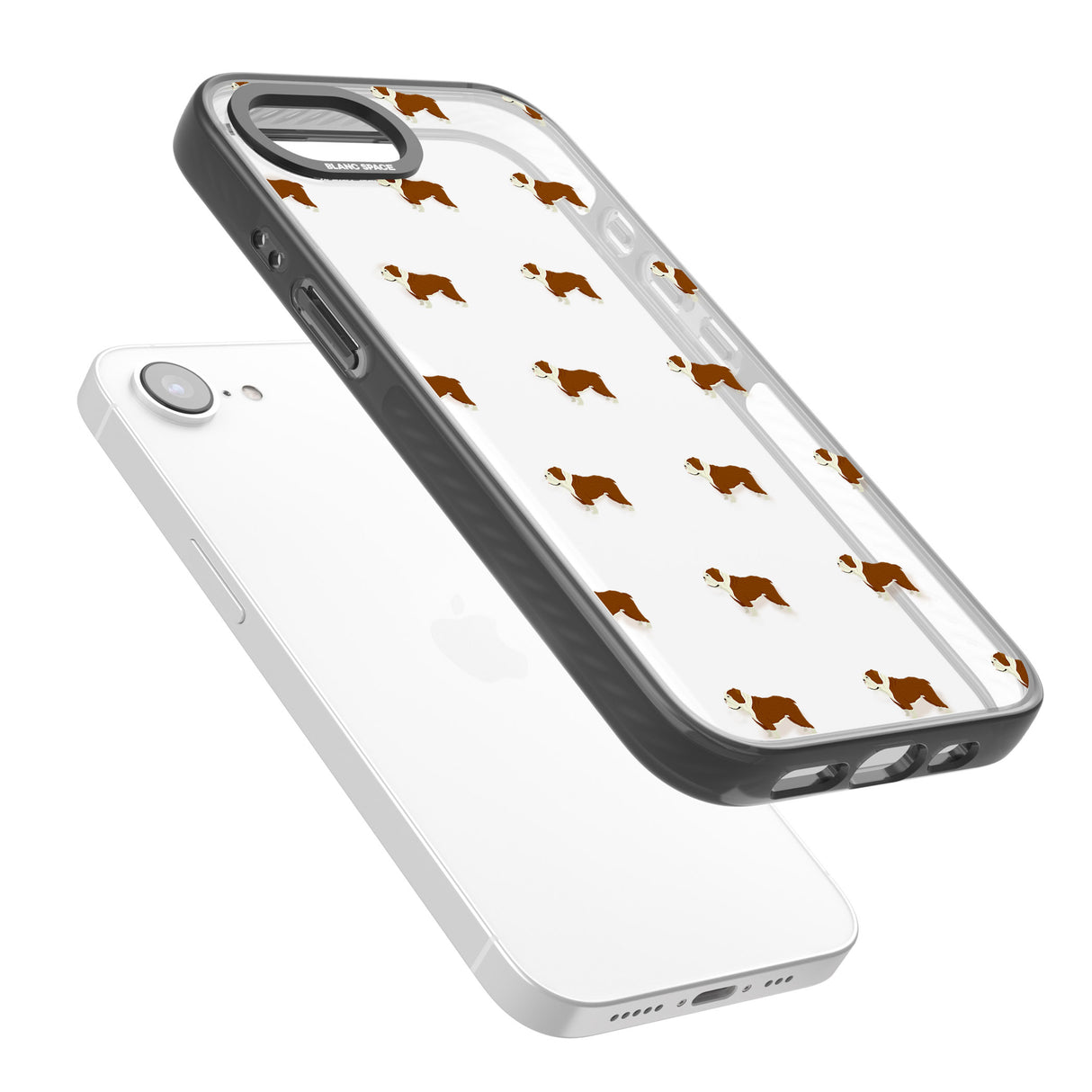 English Bulldog Dog Pattern Clear