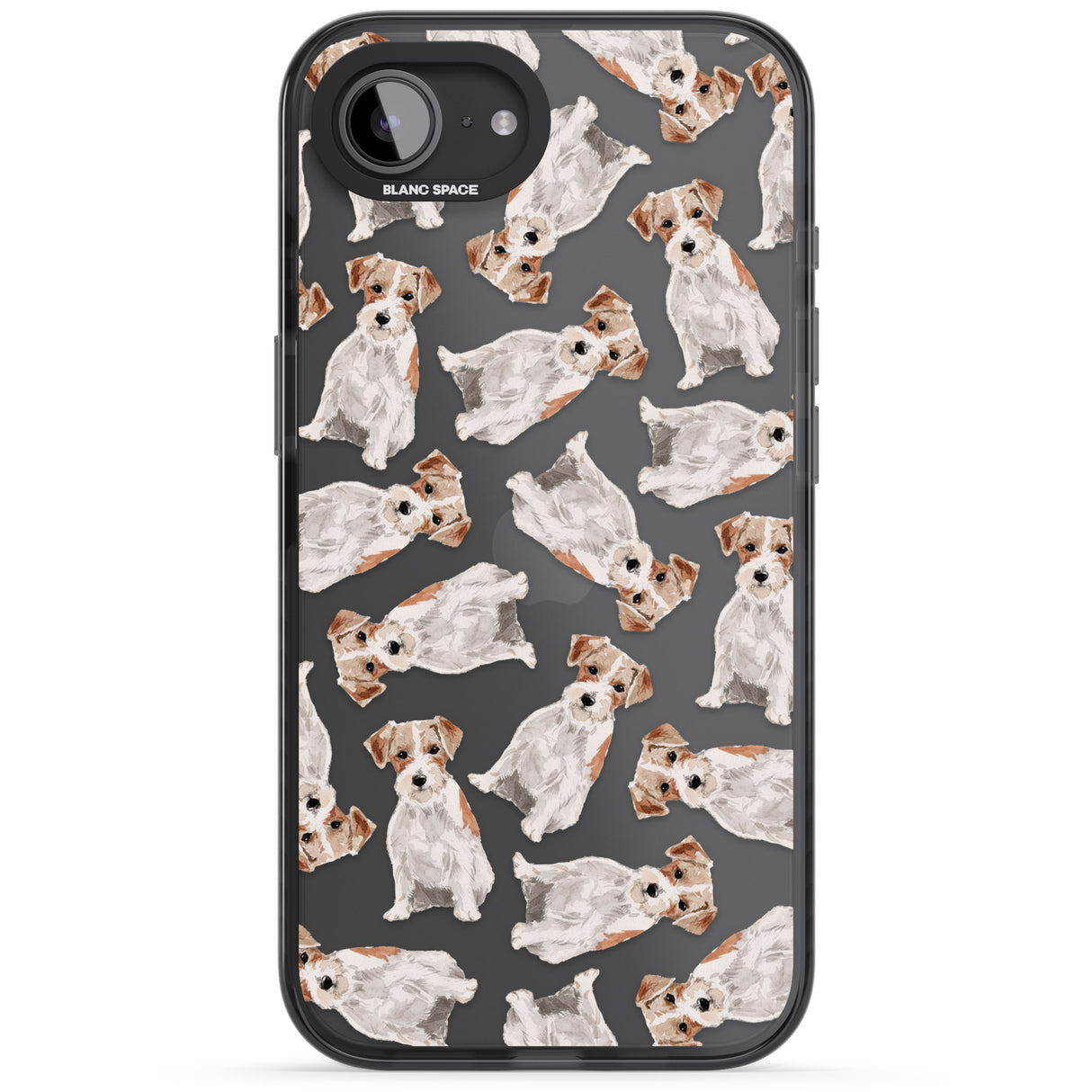 Wirehaired Jack Russell Watercolour Dog Pattern