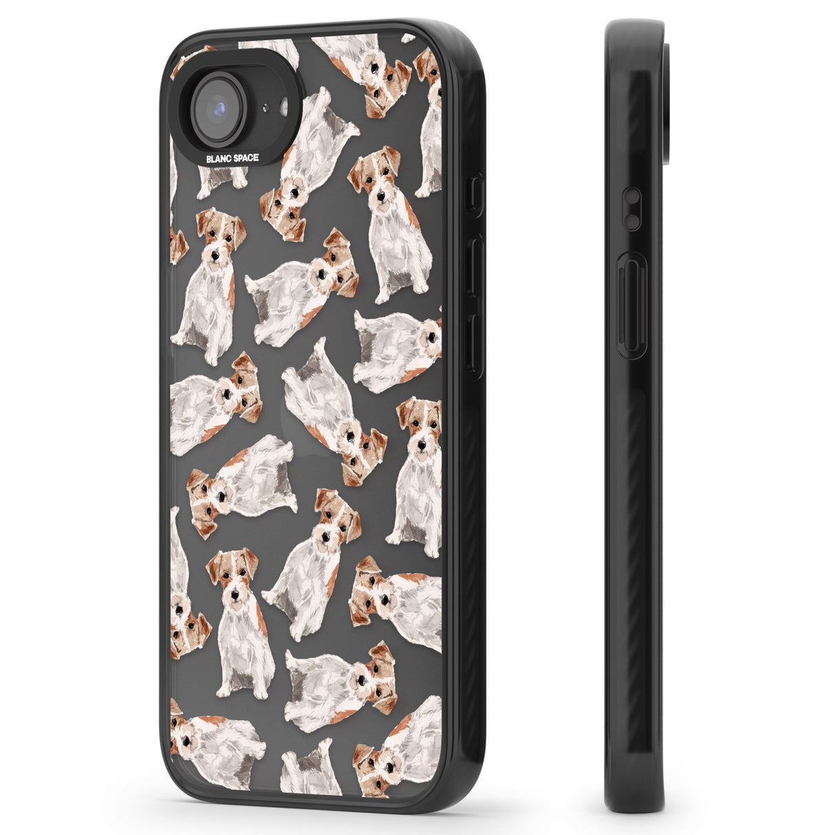 Wirehaired Jack Russell Watercolour Dog Pattern