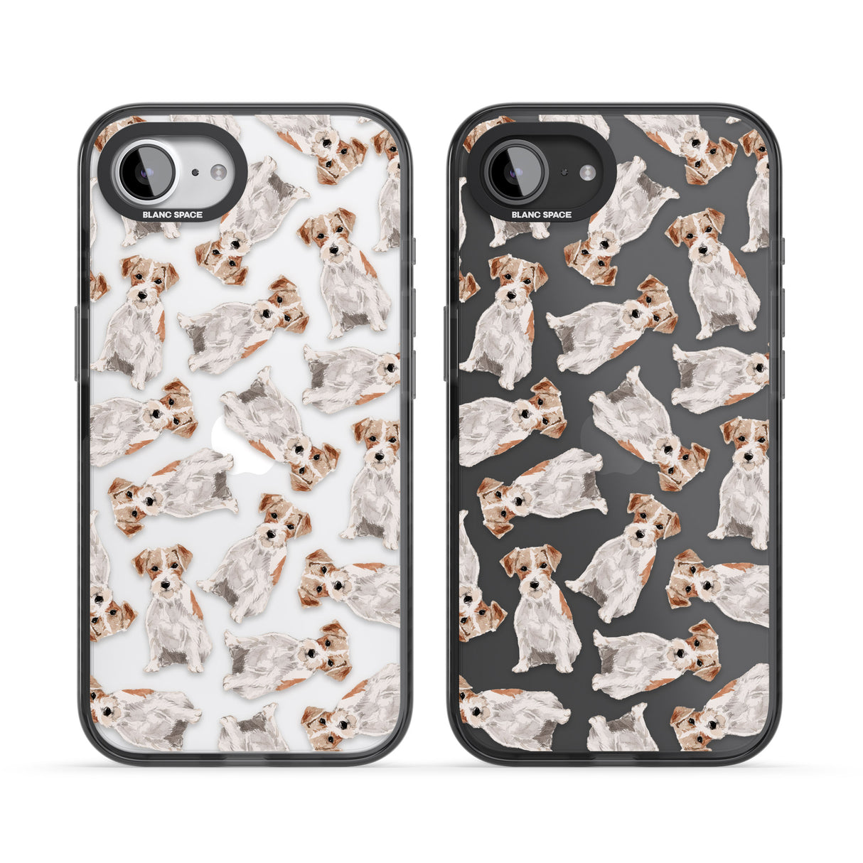 Wirehaired Jack Russell Watercolour Dog Pattern