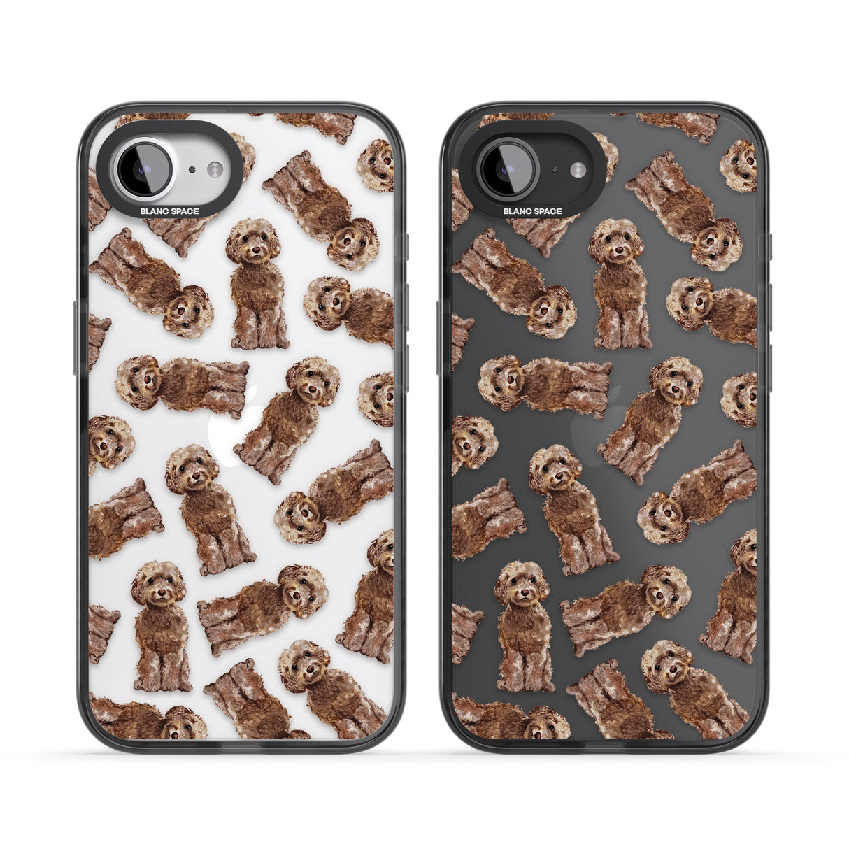 Cockapoo (Brown) Watercolour Dog Pattern