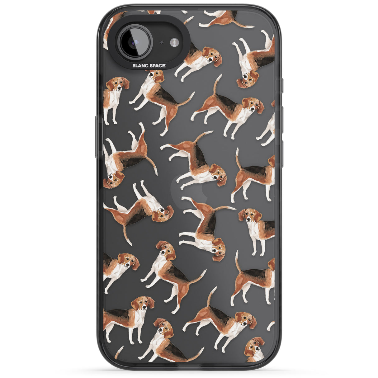 Beagle Watercolour Dog Pattern