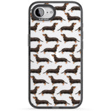 Dachshund (Black & Tan) Watercolour Dog Pattern