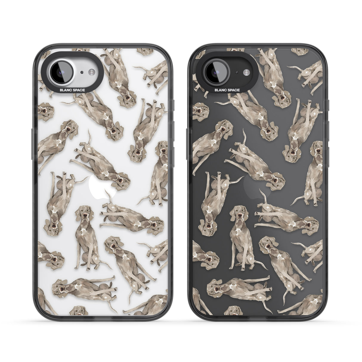 Weimaraner Watercolour Dog Pattern