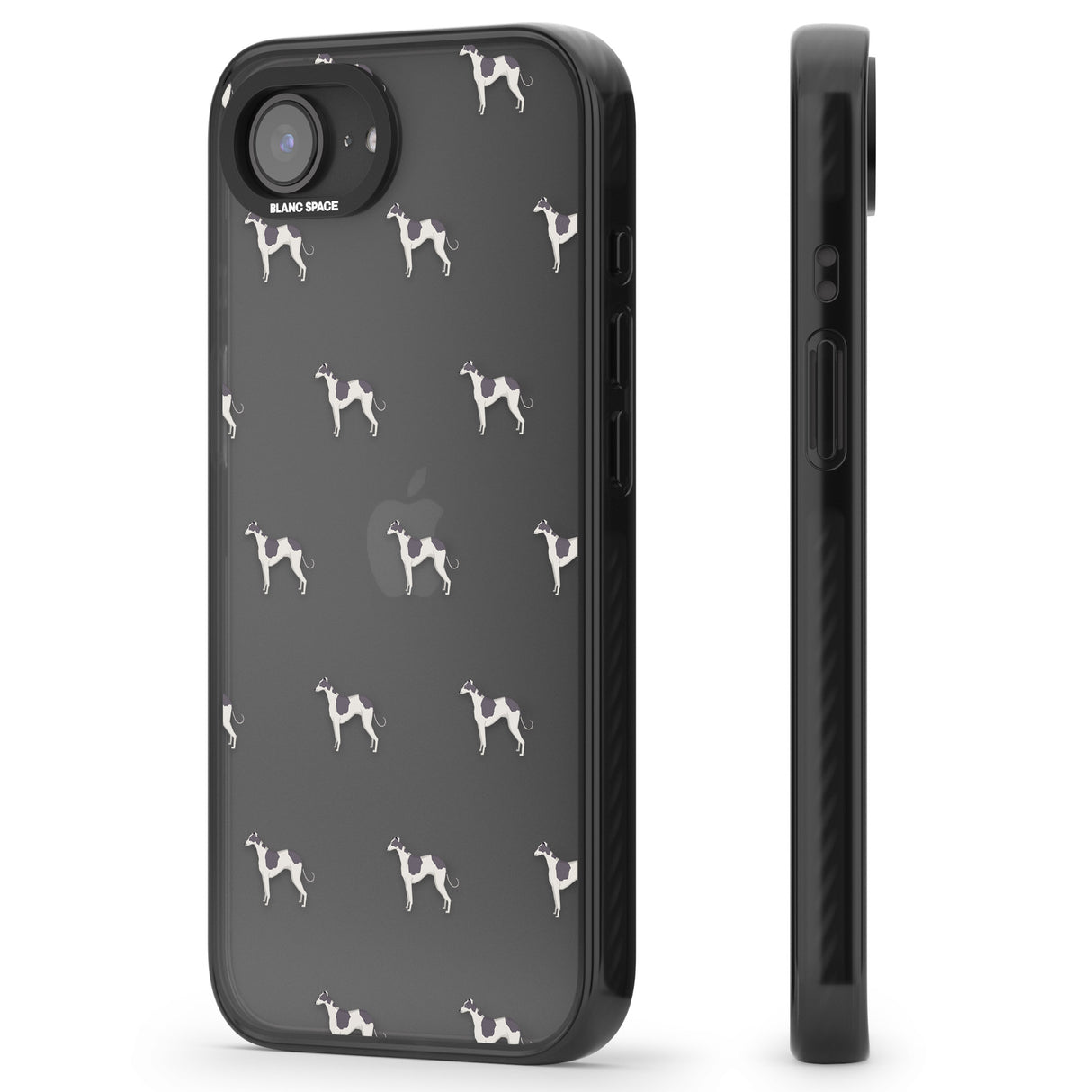 Greyhound Dog Pattern Clear