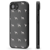 Greyhound Dog Pattern Clear