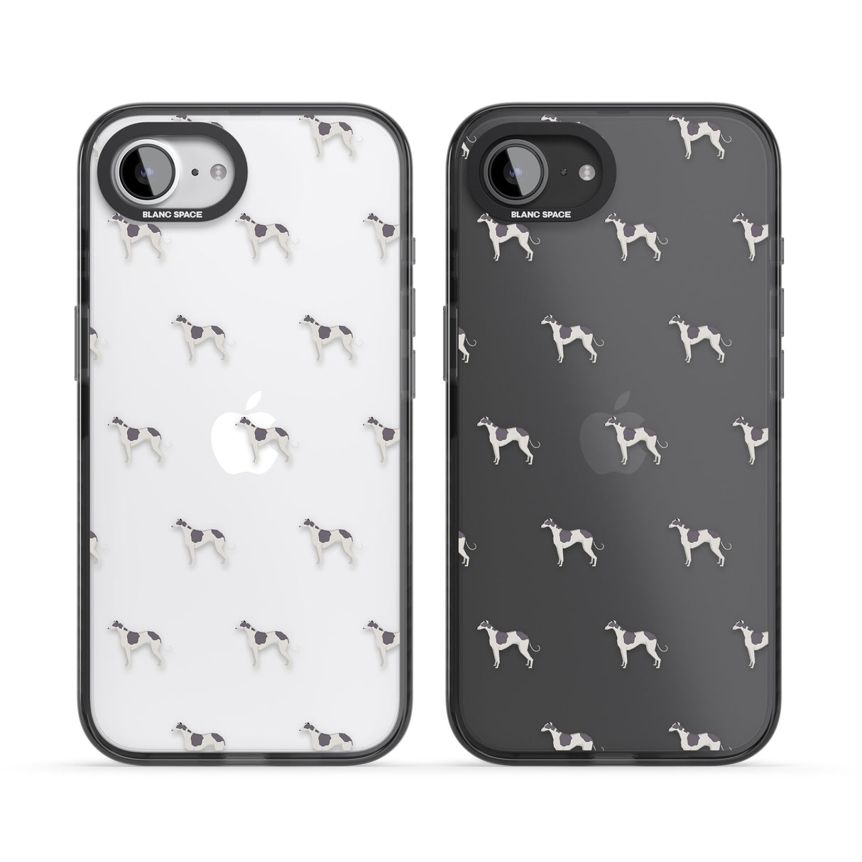 Greyhound Dog Pattern Clear