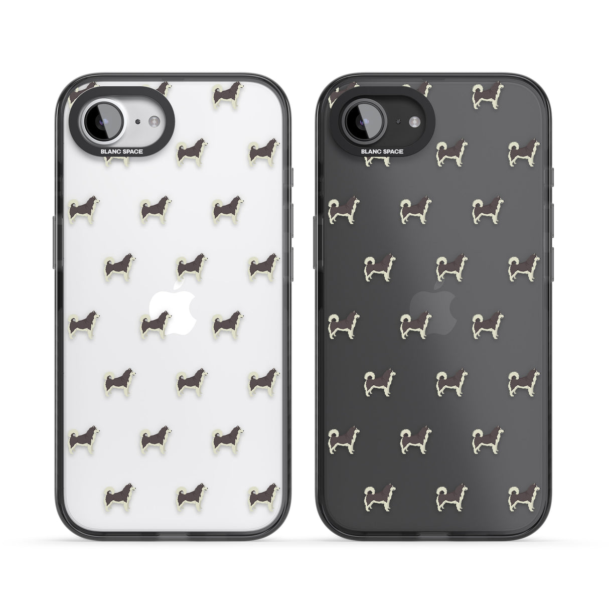 Alaskan Malamute Dog Pattern Clear