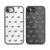 Alaskan Malamute Dog Pattern Clear