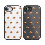 Pomeranian Dog Pattern Clear