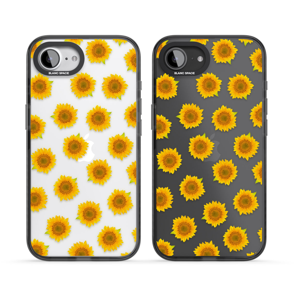 Sunflowers Transparent Pattern