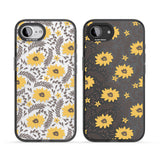 Yellow Blossoms Transparent Floral