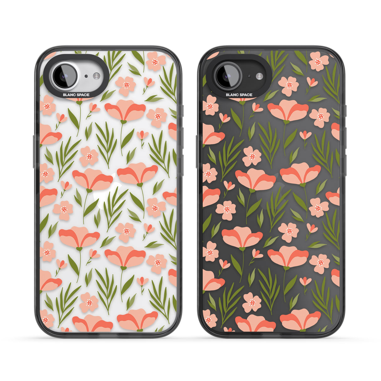 Pink Petals Transparent Floral
