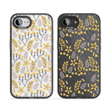 Yellow Leaves Transparent Floral