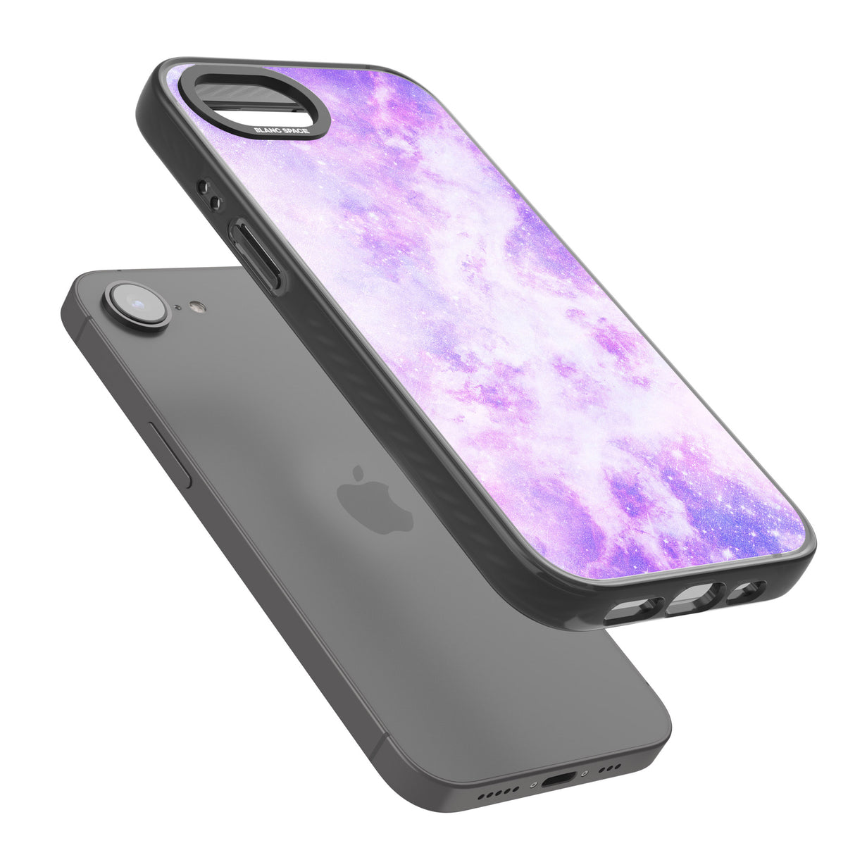 Purple Galaxy Pattern Design