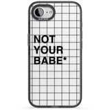Grid Pattern Not Your Babe