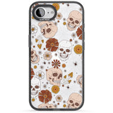 Halloween Skulls and Flowers