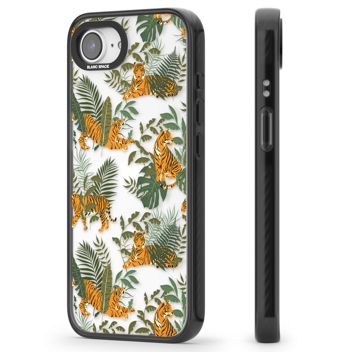 ClearTiger & Fern Jungle Cat Pattern