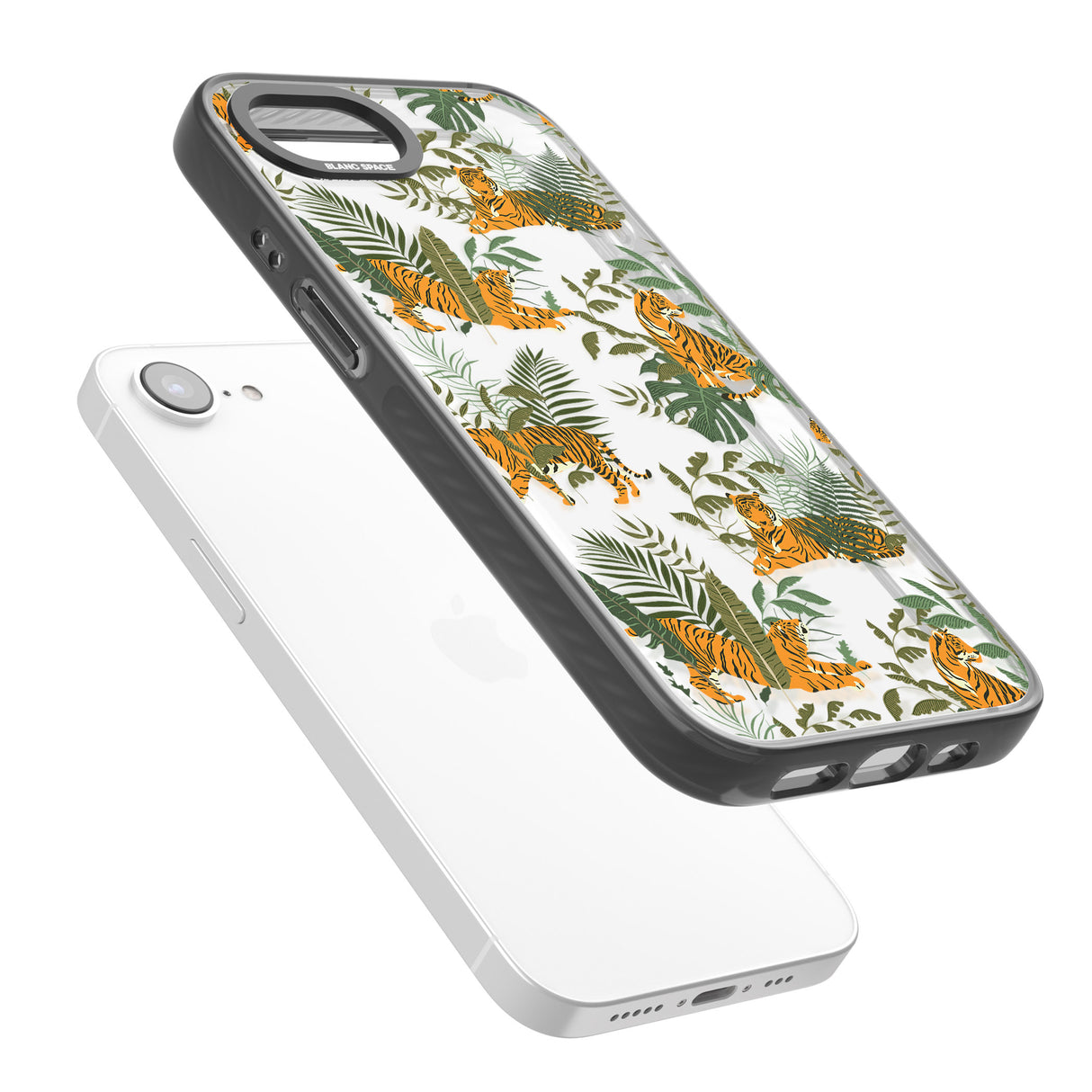 ClearTiger & Fern Jungle Cat Pattern