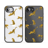 Clear Jaguar Jungle Cat Pattern